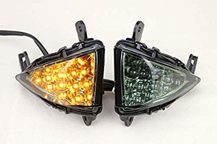 LEDスモークウインカー Amazon | LEDスモークウインカー フロント D型 ニンジャ | ウインカー